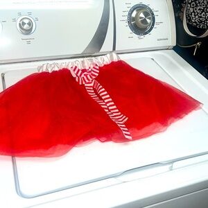Cute little red tutu for girls ages 8-12